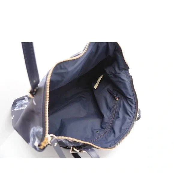 Kate Spade New York nylon leather trimmed floral tote - Picture 5 of 6